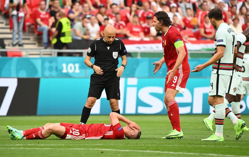 Macaristan-Portekiz maçından kareler