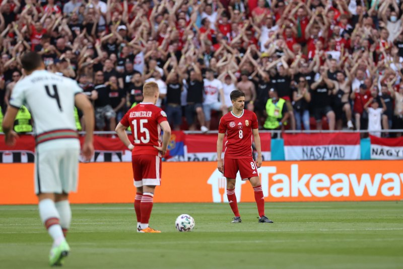 Macaristan-Portekiz maçından kareler