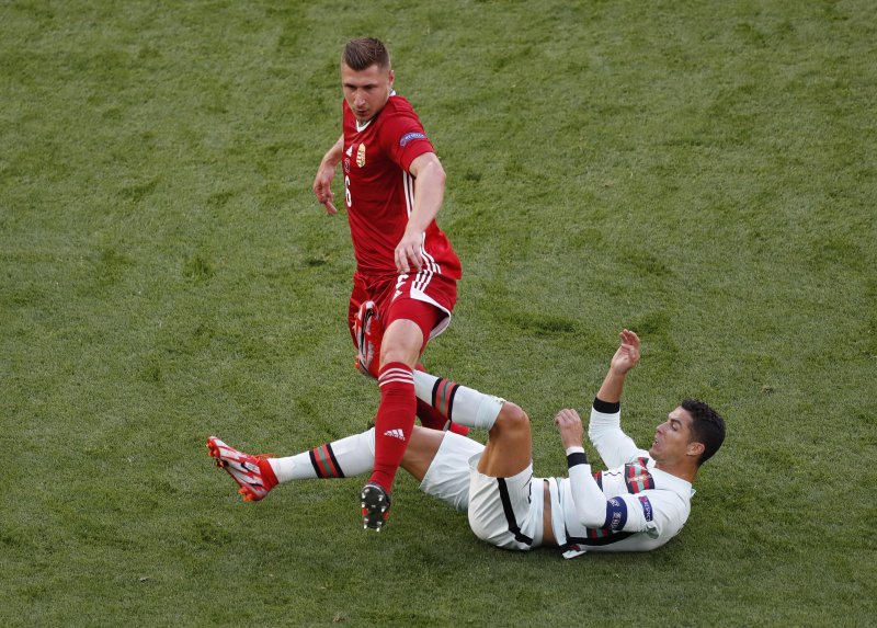 Macaristan-Portekiz maçından kareler