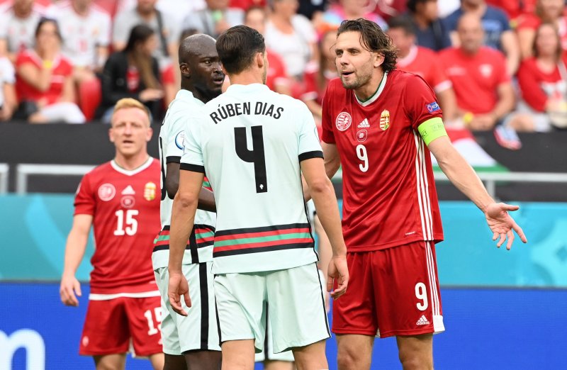 Macaristan-Portekiz maçından kareler