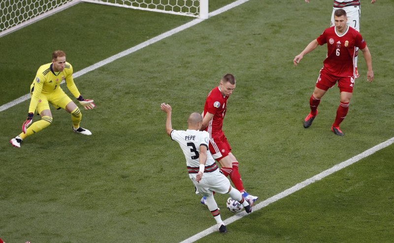 Macaristan-Portekiz maçından kareler