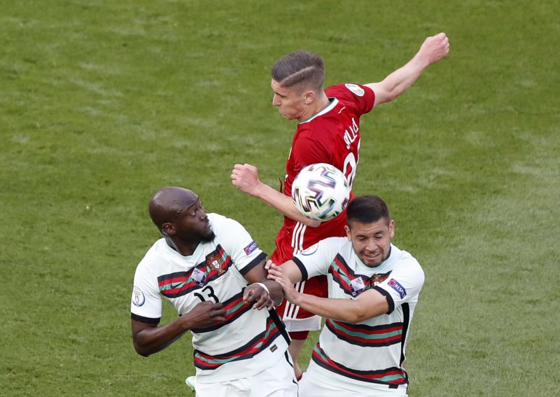 Macaristan-Portekiz maçından kareler