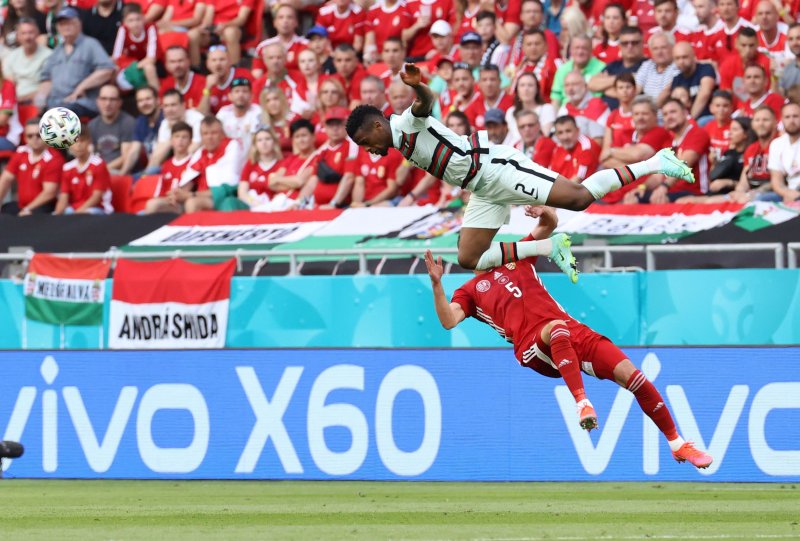 Macaristan-Portekiz maçından kareler