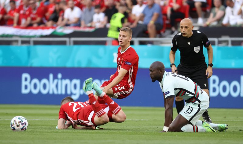 Macaristan-Portekiz maçından kareler