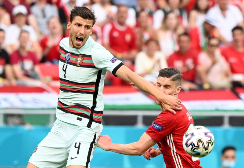 Macaristan-Portekiz maçından kareler