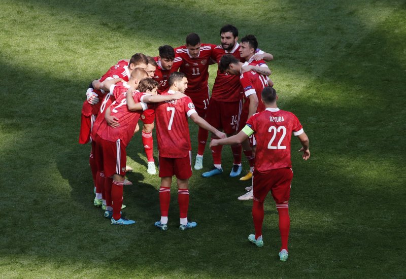 Finlandiya-Rusya maçından kareler