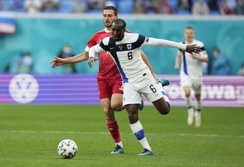 Finlandiya-Rusya maçından kareler