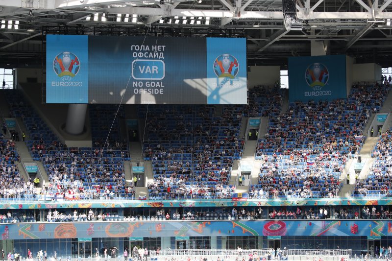 Finlandiya-Rusya maçından kareler