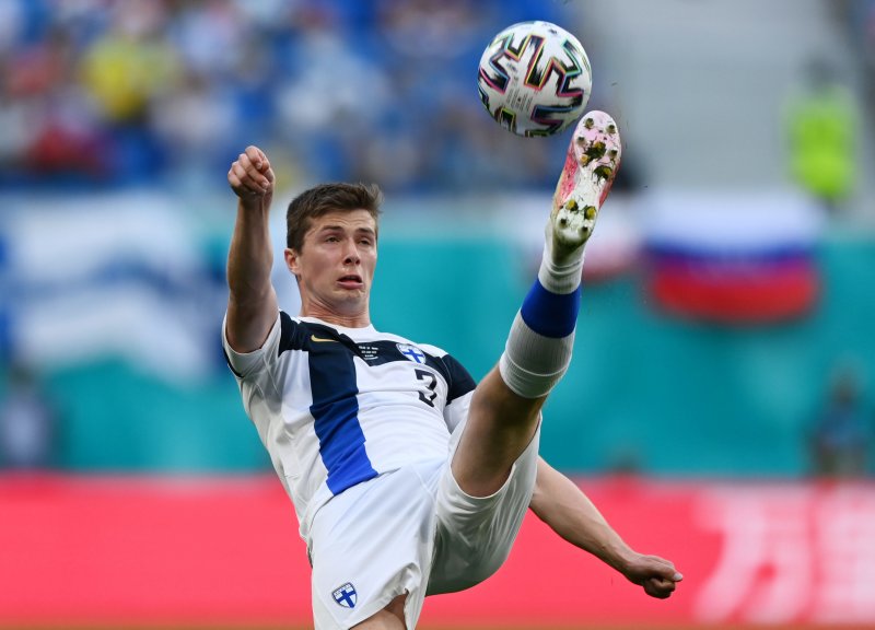 Finlandiya-Rusya maçından kareler