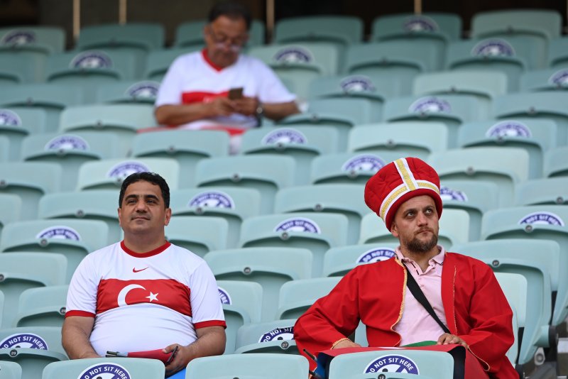 Euro 2020 Türkiye - Galler maçından kareler