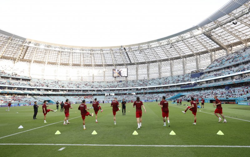 Euro 2020 Türkiye - Galler maçından kareler