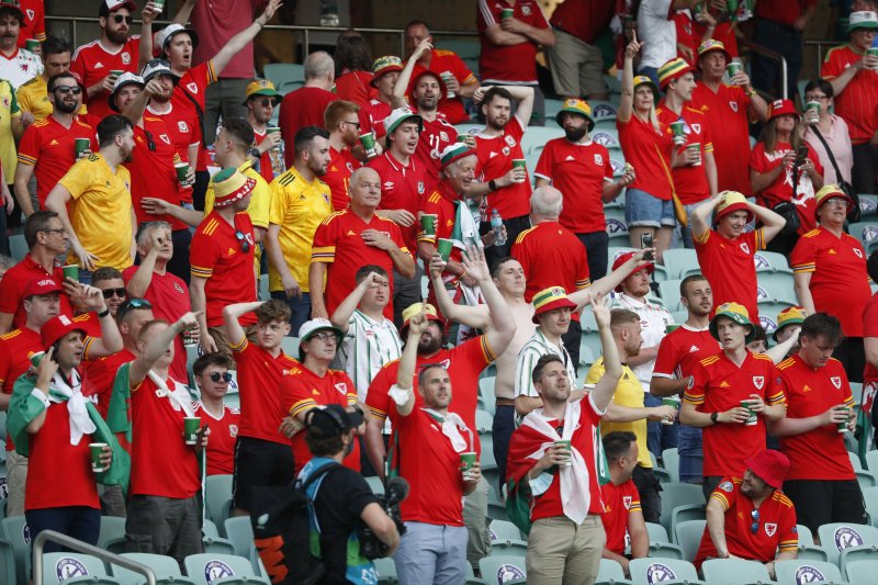 Euro 2020 Türkiye - Galler maçından kareler