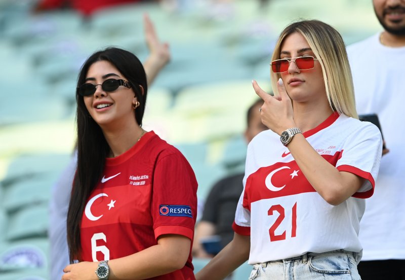 Euro 2020 Türkiye - Galler maçından kareler