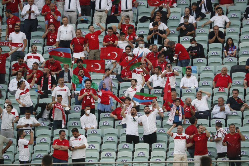 Euro 2020 Türkiye - Galler maçından kareler