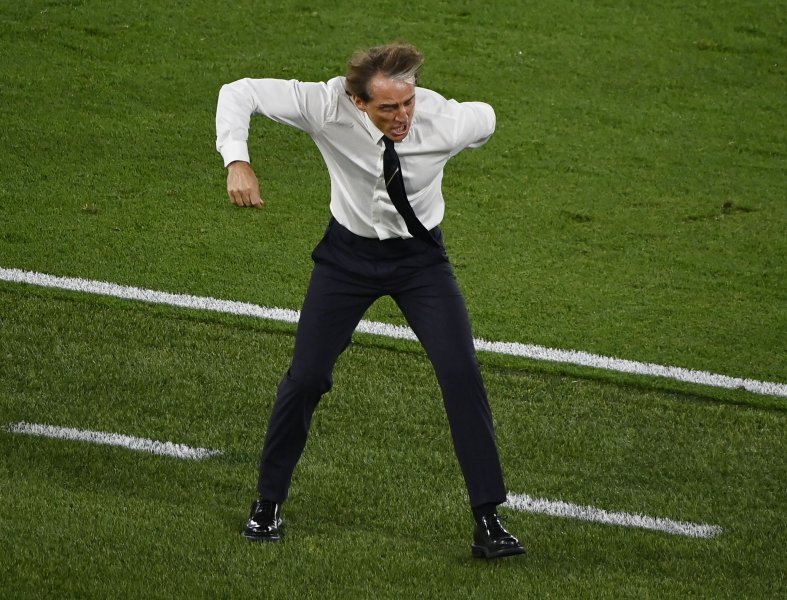 Euro 2020 İtalya - İsviçre maçından kareler