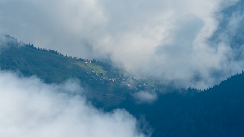 Huser Yaylası'nın büyüleyen güzelliği
