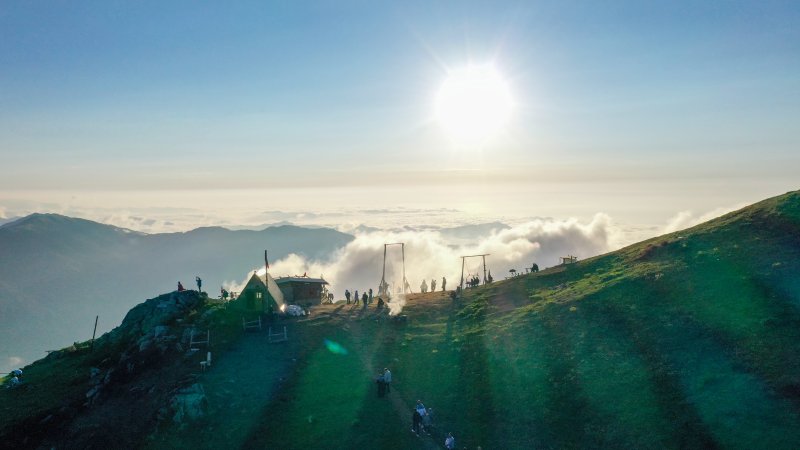Huser Yaylası'nın büyüleyen güzelliği
