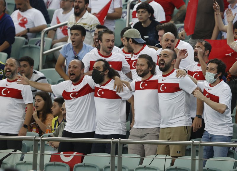 Euro 2020 Türkiye - Galler maçından kareler