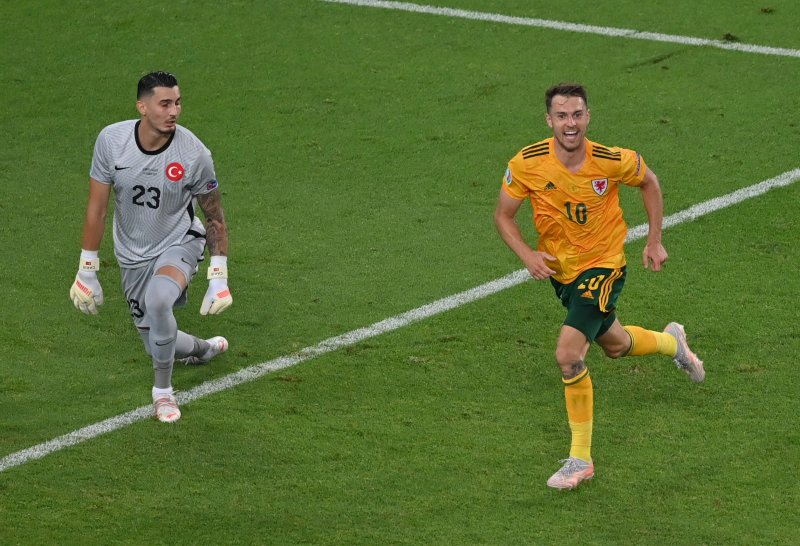 Euro 2020 Türkiye - Galler maçından kareler