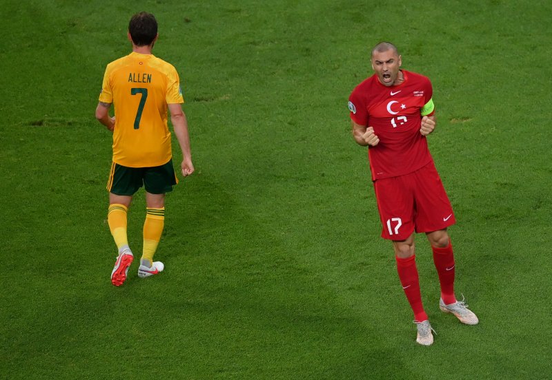 Euro 2020 Türkiye - Galler maçından kareler