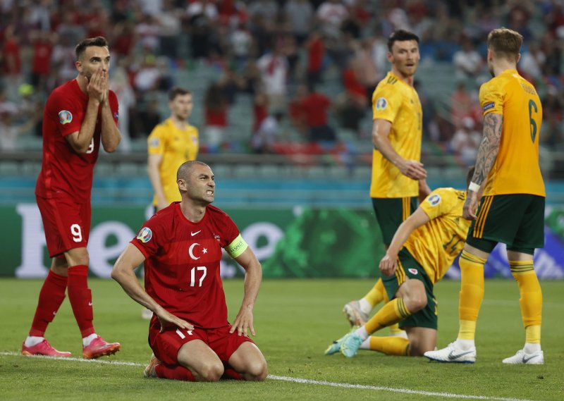 Euro 2020 Türkiye - Galler maçından kareler