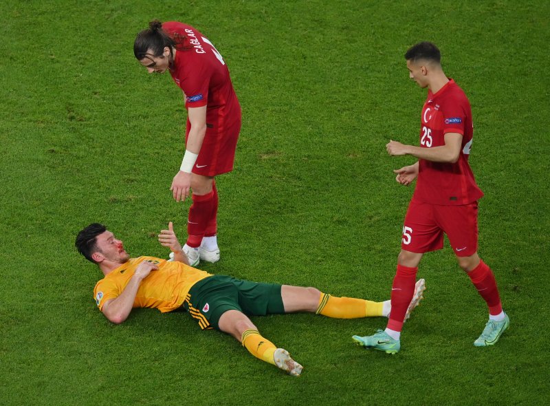 Euro 2020 Türkiye - Galler maçından kareler