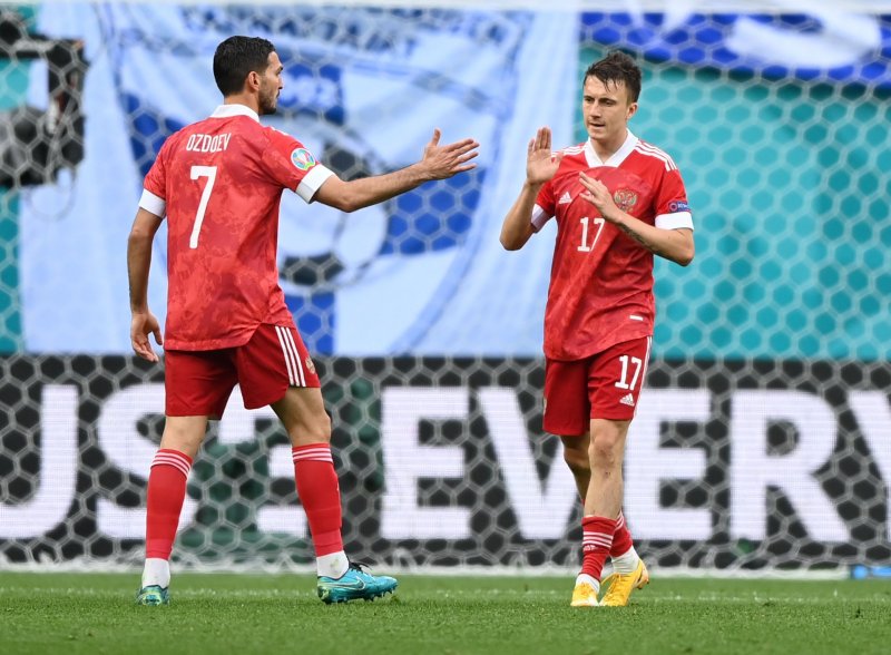 Finlandiya-Rusya maçından kareler