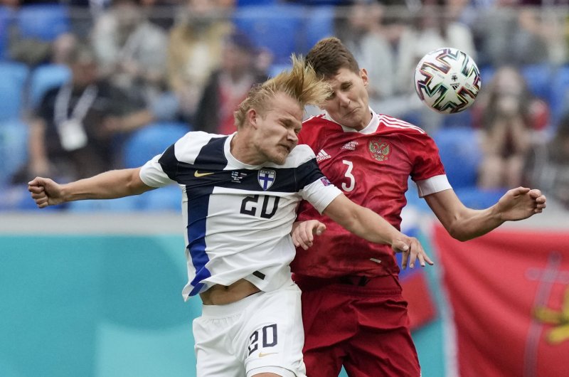 Finlandiya-Rusya maçından kareler