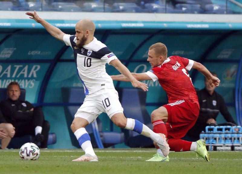 Finlandiya-Rusya maçından kareler