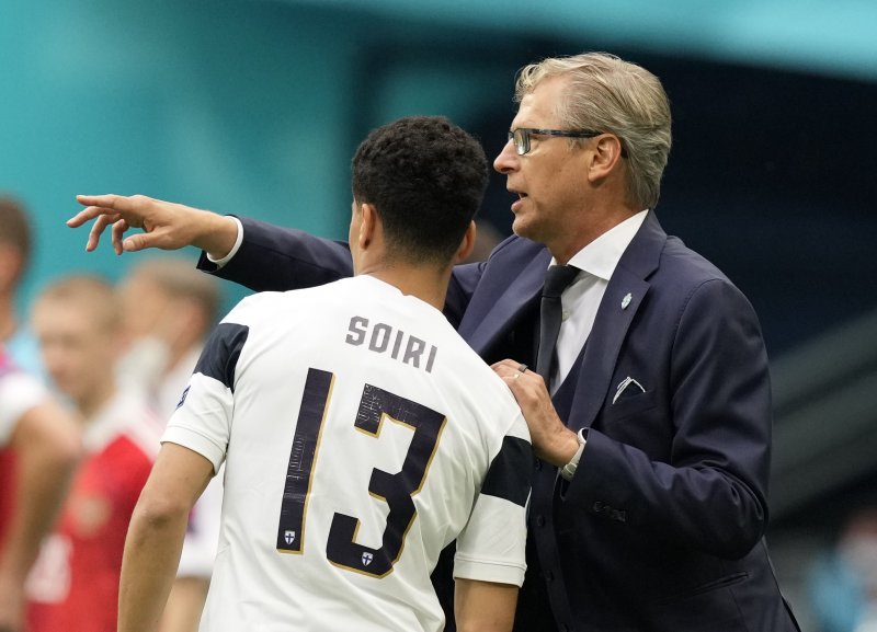 Finlandiya-Rusya maçından kareler