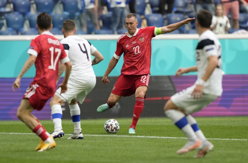 Finlandiya-Rusya maçından kareler