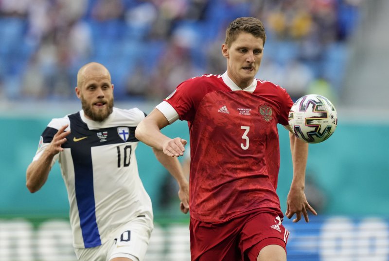 Finlandiya-Rusya maçından kareler