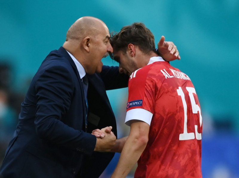 Finlandiya-Rusya maçından kareler