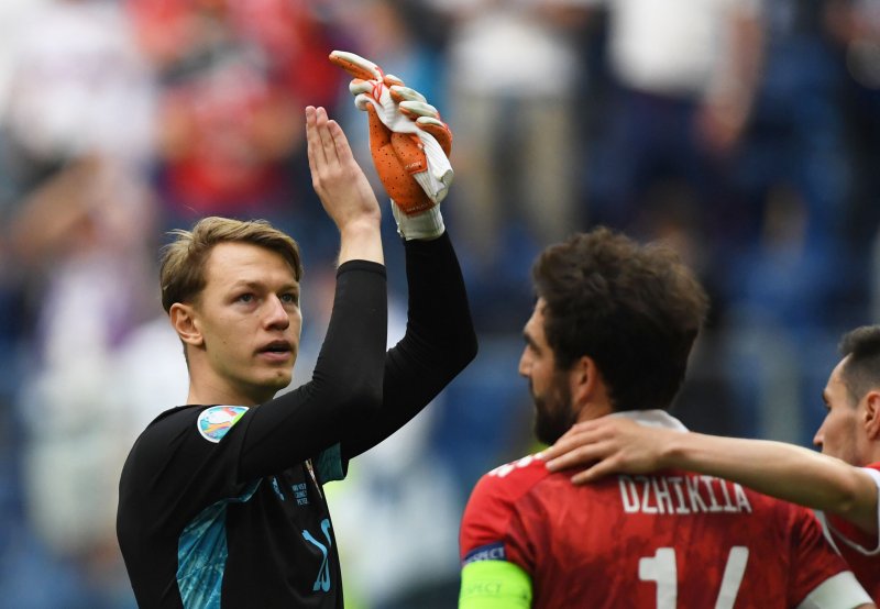 Finlandiya-Rusya maçından kareler