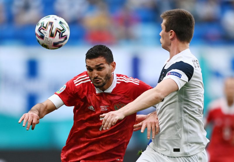 Finlandiya-Rusya maçından kareler