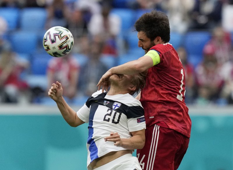 Finlandiya-Rusya maçından kareler