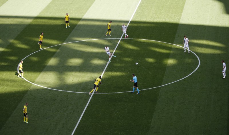 İsviçre-Slovakya maçından kareler