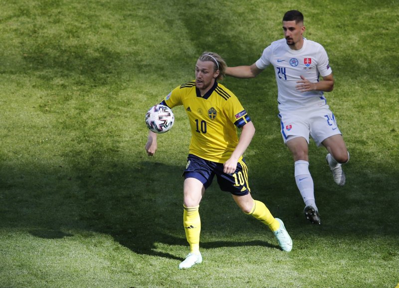 İsviçre-Slovakya maçından kareler