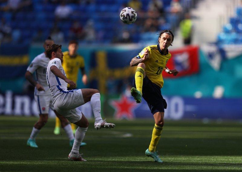 İsviçre-Slovakya maçından kareler