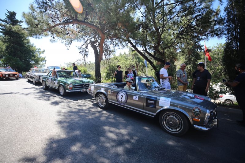 2021 Türkiye Klasik Otomobil Şampiyonası Bodrum'da başladı