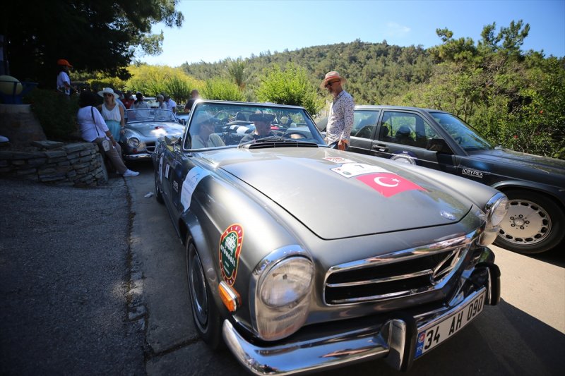 2021 Türkiye Klasik Otomobil Şampiyonası Bodrum'da başladı