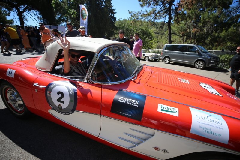 2021 Türkiye Klasik Otomobil Şampiyonası Bodrum'da başladı