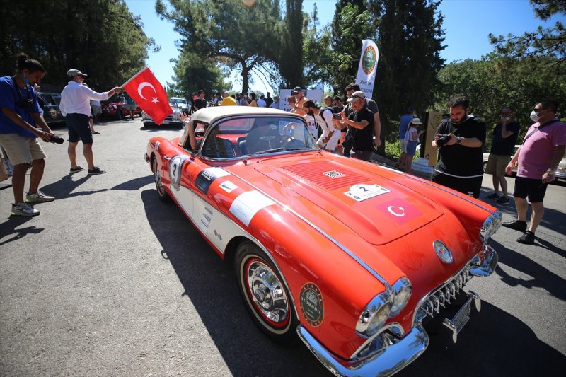 2021 Türkiye Klasik Otomobil Şampiyonası Bodrum'da başladı