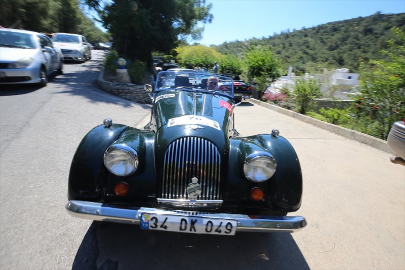 2021 Türkiye Klasik Otomobil Şampiyonası Bodrum'da başladı