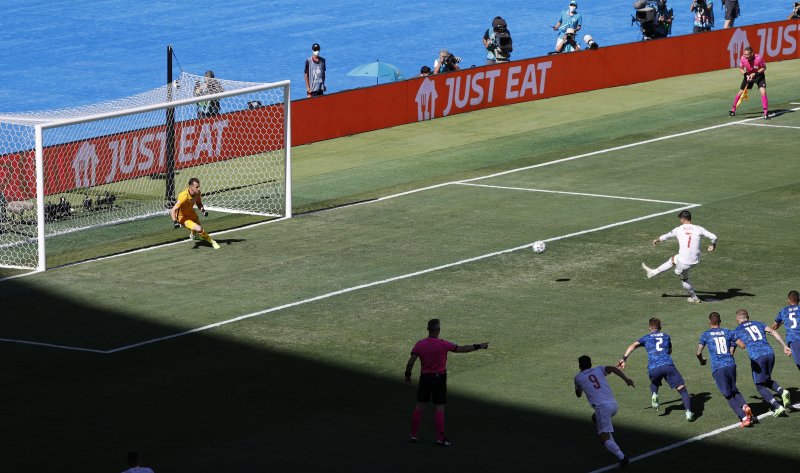 Euro 2020 Slovakya - İspanya maçından kareler