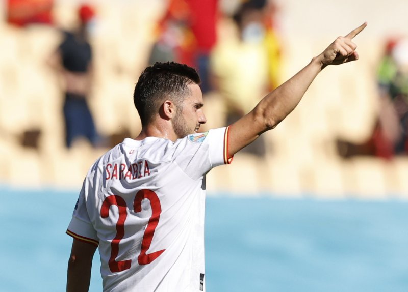 Euro 2020 Slovakya - İspanya maçından kareler