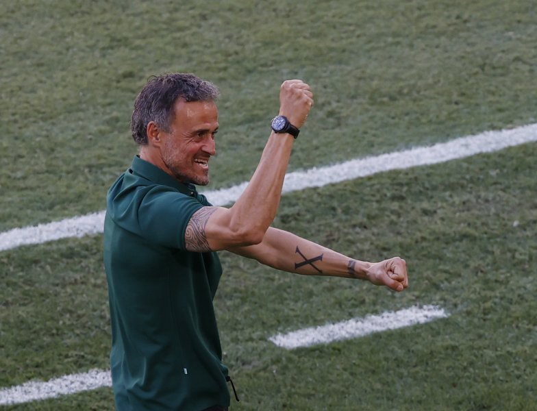 Euro 2020 Slovakya - İspanya maçından kareler