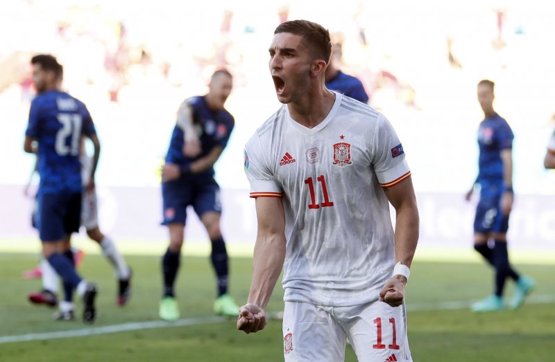 Euro 2020 Slovakya - İspanya maçından kareler