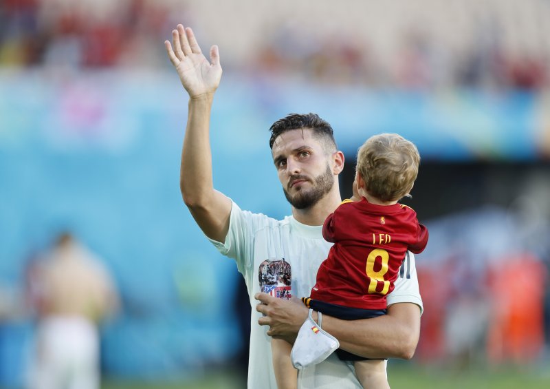 Euro 2020 Slovakya - İspanya maçından kareler