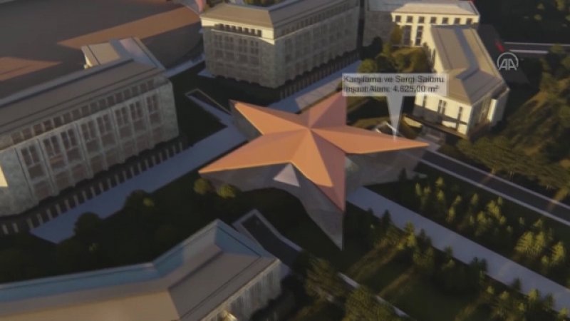 Ay Yıldız Karargahı'nın yapımına başlandı